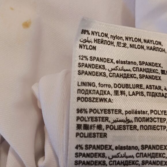 Bebe Lace Dress with Blue and Deep Pink Accents. Asymmeyric. Asian Inspired.Lace - Picture 9 of 11